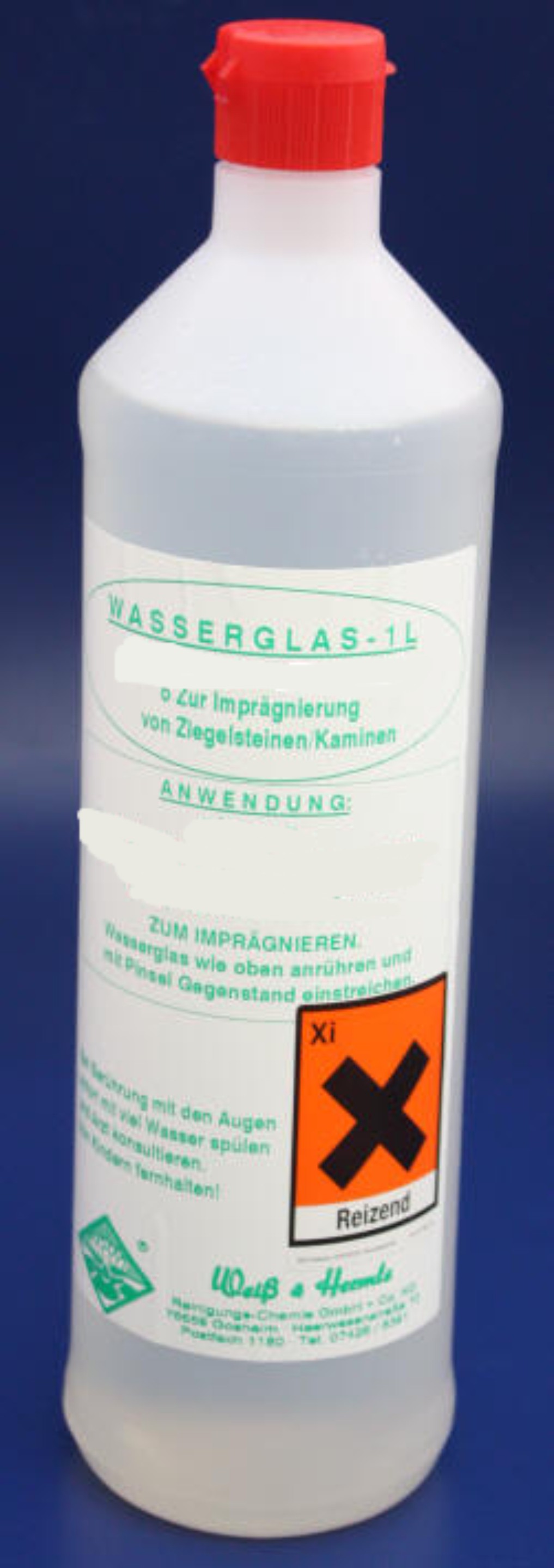 1 L WASSERGLAS NATRONSILICAT ABDICHTEN IMPRÄGNIEREN ROSTSCHUTZ ABBEIZEN KLEBEN