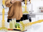Preview: Universalbürste für Mixtöpfe wie Thermomix