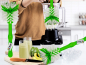 Preview: Universalbürste für Mixtöpfe wie Thermomix