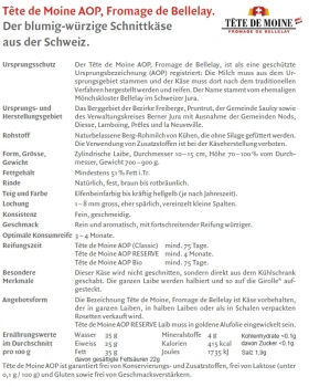 Classic Tete de Moine Rosetten Spielhofer