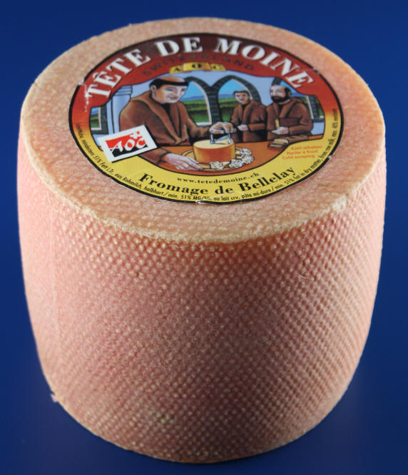 Tête de Moine - Whole Cheese, Premium Quality, 850g - 1.87 lbs, Buy  Online