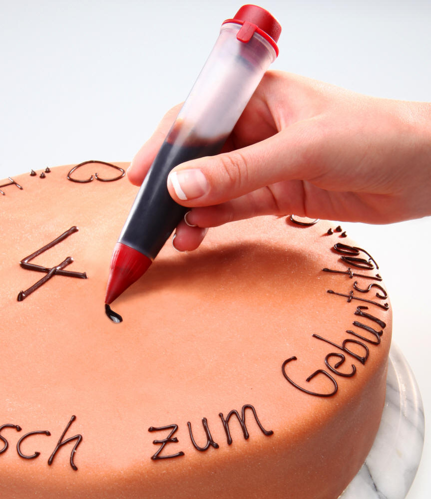 2 x Kuchen Deko-Stift Gebäck Cupcakes Dekoration Löffel 2 x Kuchen Deko-Stift Gebäck Cupcakes Dekoration Löffel