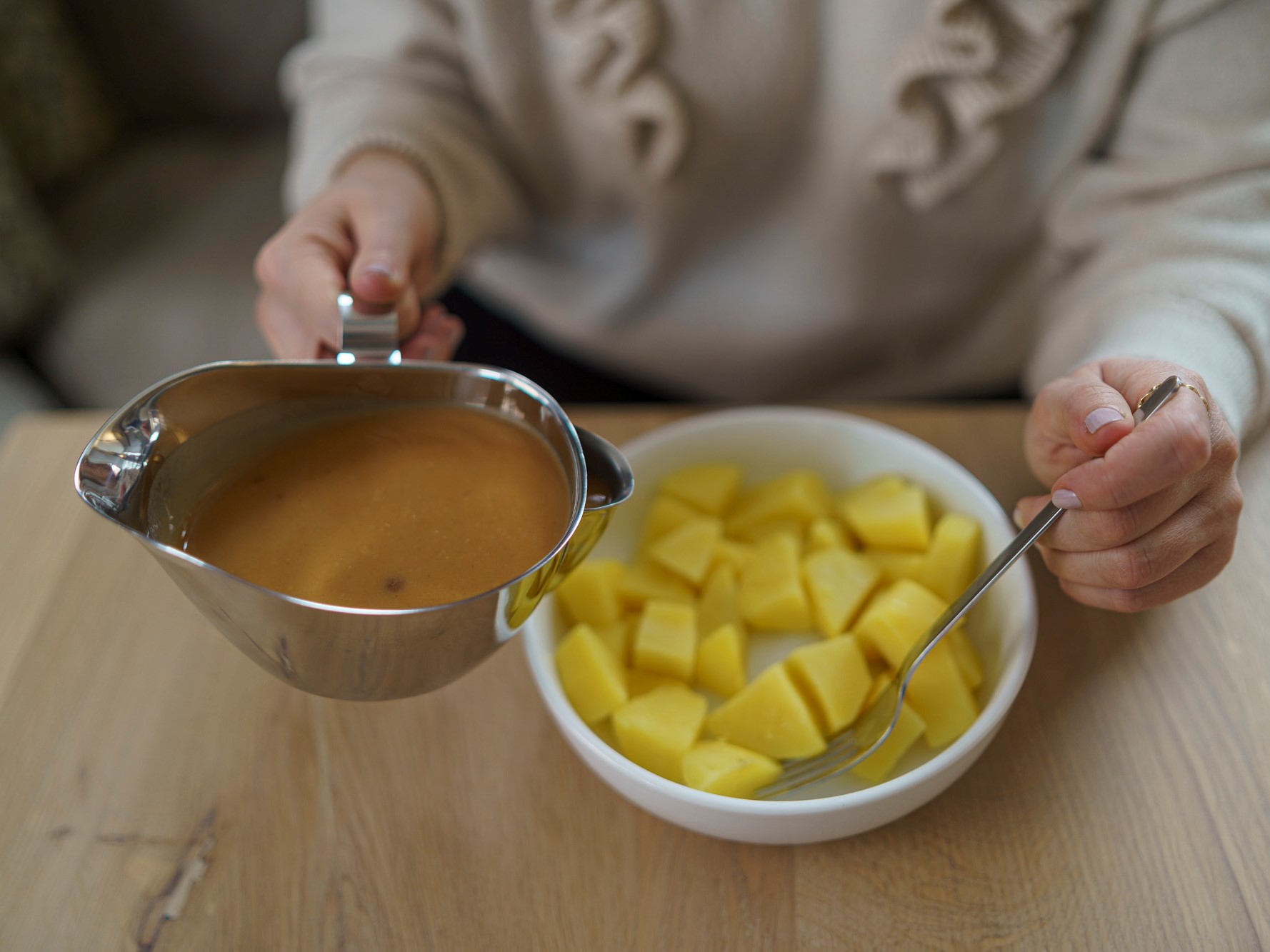 Fetttrennsauciere soßenentfetter online Edelstahl bequem zum backen kochen und einkaufen-Sauciere Fetttrennkanne fetttrenner entfetter Haushaltswaren