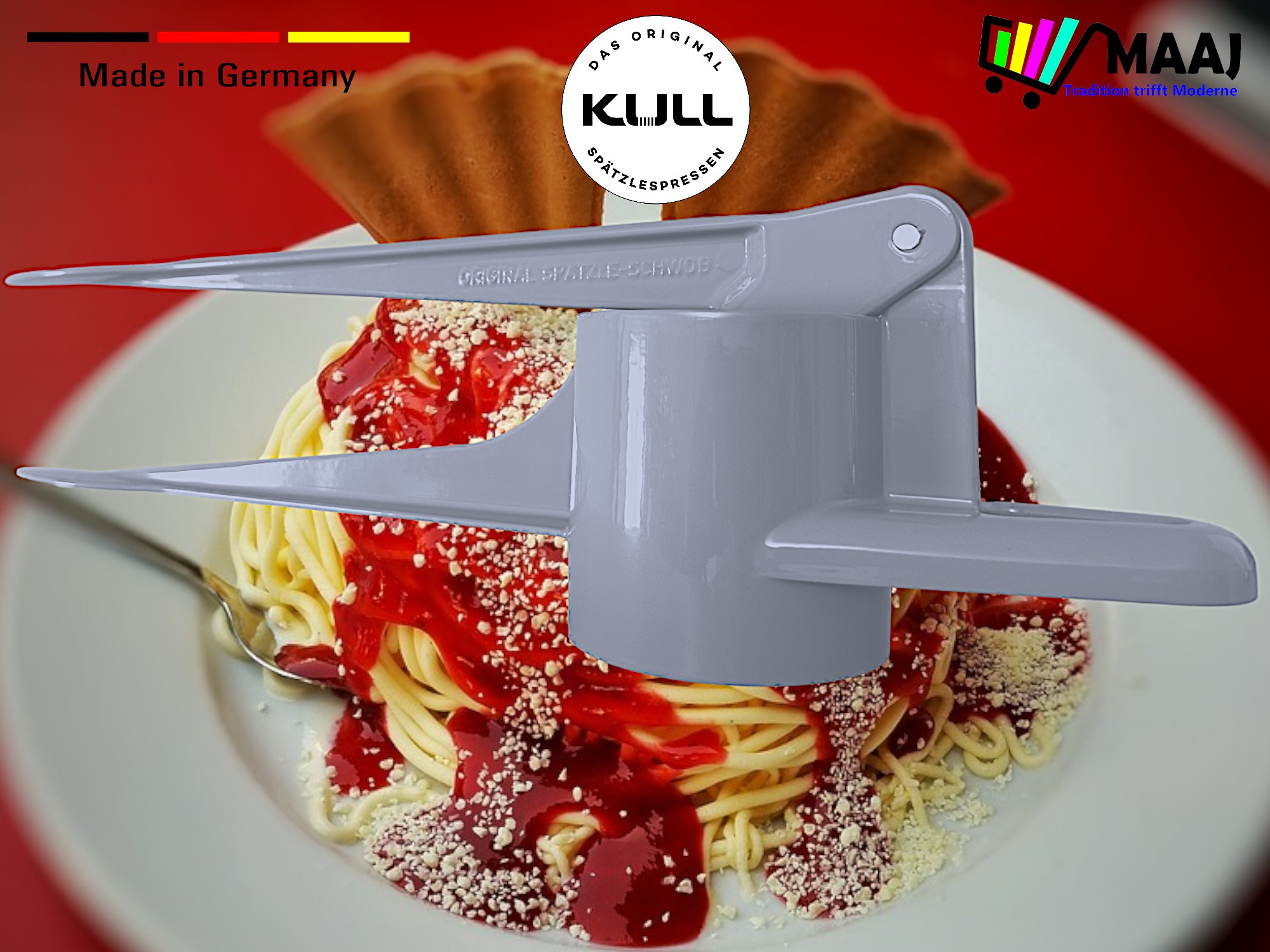 MAAJ Onlineshop - Kull spaetzlepress spaetzle press pastapress  