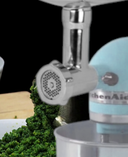 Universal Fleischwolf Edelstahl KitchenAid Direktanschluss