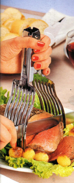 Bratenzange / Tranchierhilfe
