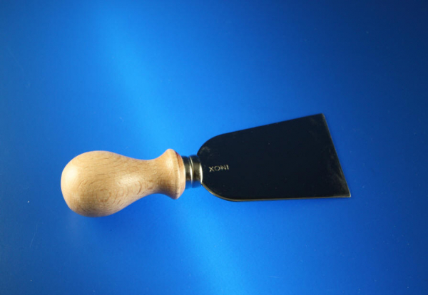 Stilton s/s spatula with wooden handle