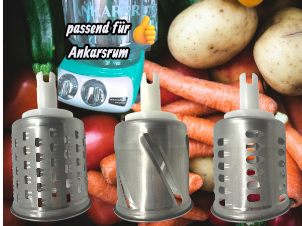 drum for Ankarsrum with circular slotted white drivepin